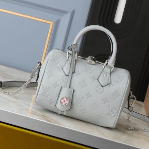 New Fashion L*V Handbag 1492 – Grey, 20.5×13.5x12cm