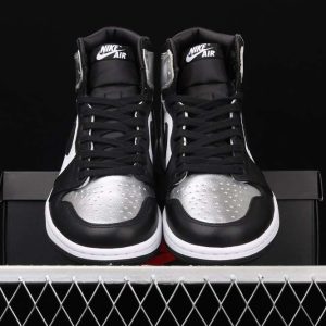 New Arrival AJ1 High CD0461-001 Silver Toe