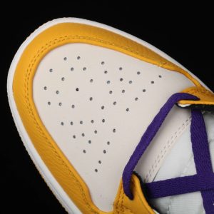 New Arrival AJ1 Mid 852542-700 Lakers