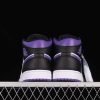 New Arrival AJ1 Mid 554724-095 Black White Purple New Arrival AJ1 Mid 554724-095 Black White Purple