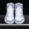 New Arrival AJ1 High 017- 555088-402 Hyper Royal