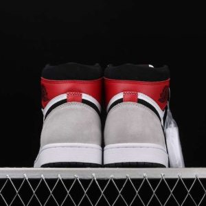 New Arrival AJ1 High 555088-126 Light Smoke Grey