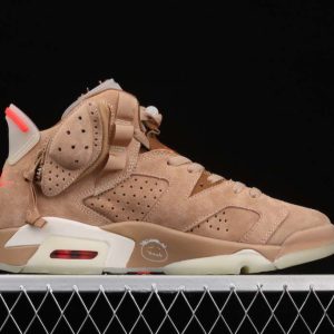 New Arrival AJ6 Travis Scott x AJ6 British Khaki DH0690-200