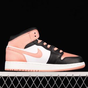 New Arrival AJ1 Mid DM9077-108 Black And White
