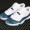 New Arrival AJ11 CD6846-102 Navy Blue Snakeskin