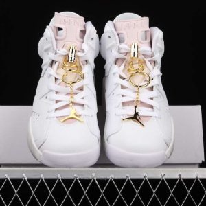 New Arrival AJ6 Retro Gold Hoops DH9696-100