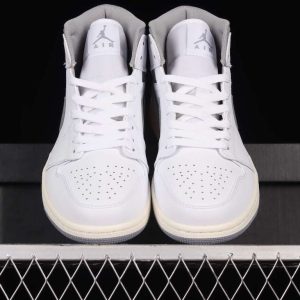 New Arrival AJ1 Mid 554724-135 Vintage Grey