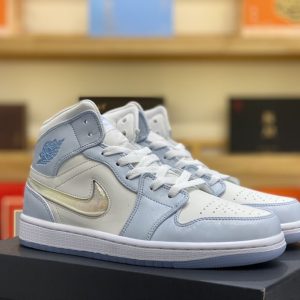 AJ 1 Mid Glitter Swoosh FQ9117-400