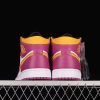 New Arrival AJ1 Mid DC0350-100 Day of the Dead white yellow powder