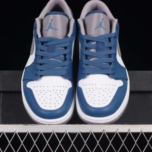New Arrival AJ1 Low French Blue 553558-412