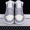 New Arrival AJ1 Mid BQ6472-115 Grey Sail