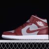 New Arrival AJ1 Mid DQ8426-615 Team Red