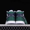 New Arrival AJ1 Mid 171-DZ5326-300 navy blue and green color matching