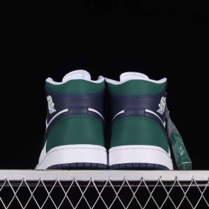 New Arrival AJ1 Mid DZ5326-300 Navy Blue And Green