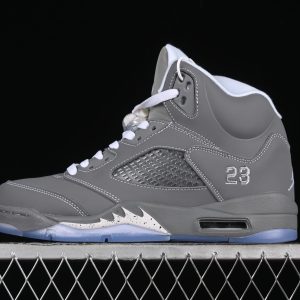 AJ 5 Retro ‘Wolf Grey’ 136027-005