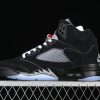 AJ 5 Black Metallic Reimagined HF3975-001 PA AJ 5 Black Metallic Reimagined HF3975-001 PA