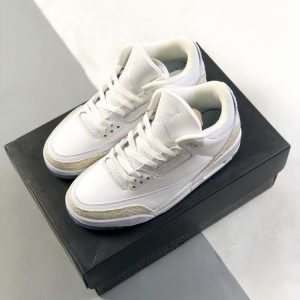 New Arrival AJ 3 Retro Pure White 136064-111 AJ3049