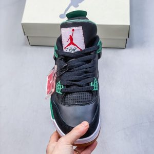 New Arrival AJ 4 Retro Green Glow 308497 033 AJ3017 5
