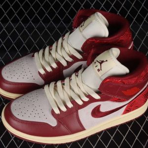 New Arrival AJ1 Mid DZ2820-601-Tiki Leaf