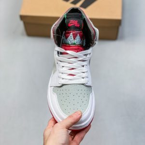 New Arrival AJ1 High Zoom Comfort Hare CT0978 100 Grey White AJ3003 4