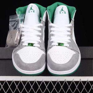 New Arrival AJ1 MID DC7294 103 White Gray Green