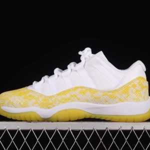New Arrival AJ11 AH7860 107 Low SE Yellow Snakeskin (3)