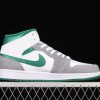New Arrival AJ1 Mid DC7294-103 White Gray Green