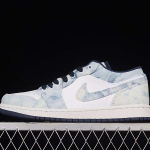 New Arrival AJ1 Low Ice Blue CZ8455-100