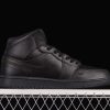 New Arrival AJ1 Mid 554724-093 All Black New Arrival AJ1 Mid 554724-093 All Black