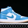 New Arrival AJ1 Mid DQ8426-400 North Carolina Blue