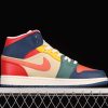 New Arrival AJ1 Mid DN3738-400 Multi-Color