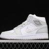 New Arrival AJ1 Mid DC9035-100 White Camo