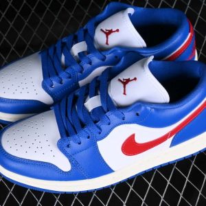 New Arrival AJ1 Low Sport Blue DC0774-416