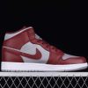 New Arrival AJ1 Mid DQ8426-615 Team Red