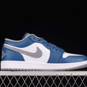 New Arrival AJ1 Low French Blue 553558-412