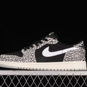 New Arrival AJ1 Low Black Cement CZ0790-001