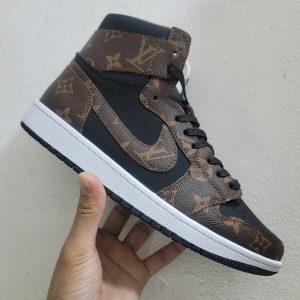 AJ 1 High x LV “Black”