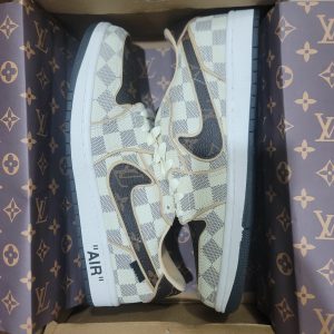 AJ 1 Low x Travis Scott x LV White