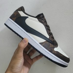 AJ 1 Low x Travis Scott x LV Shoes
