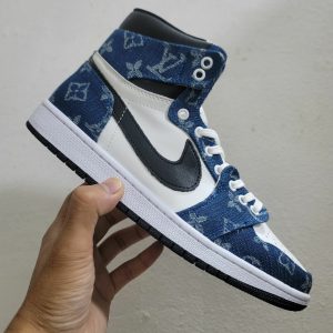 AJ 1 High x LV “Denim”