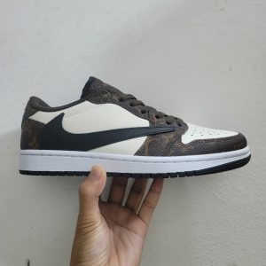 AJ 1 Low x Travis Scott x LV Shoes