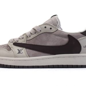 AJ 1 Low x Travis Scott x LV Shoes
