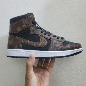 AJ 1 High x LV “Black”