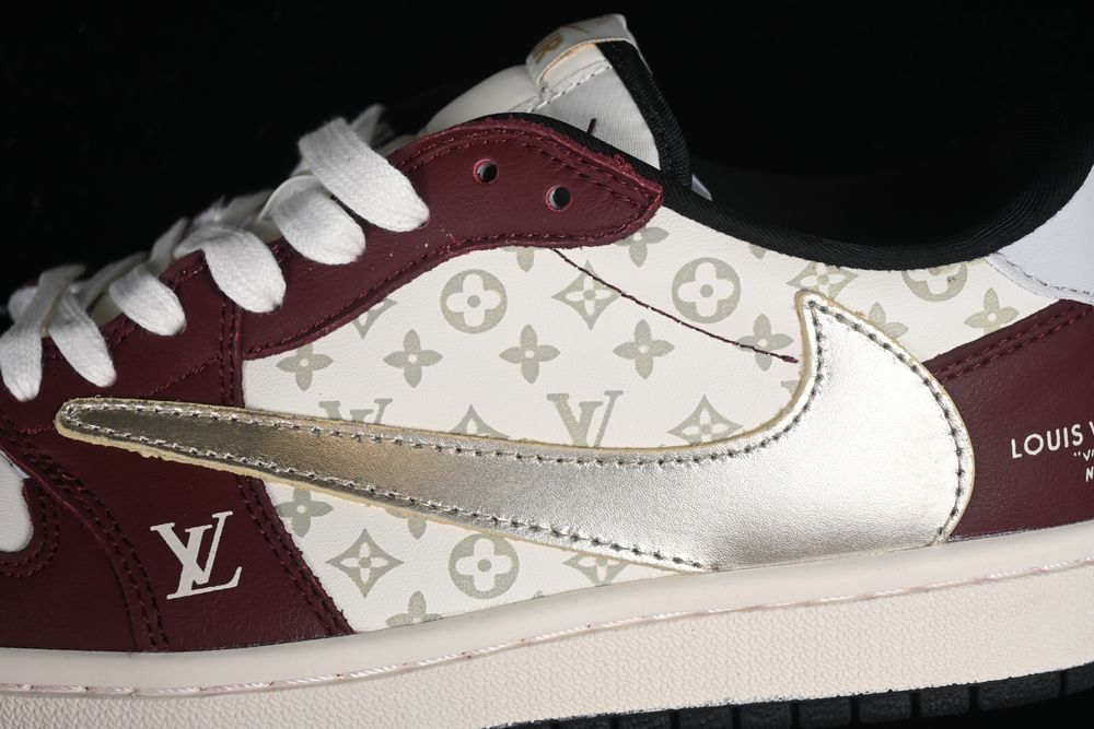 AJ 1 Low x Travis Scott x LV LX1988-400 AJ 1 Low x Travis Scott x LV LX1988-400