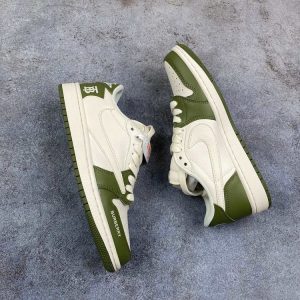 AJ 1 Low x Travis Scott x BUR ‘Sail Green’ AJ3286