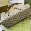 GG Emblem Medium Tote Bag 815214 QA