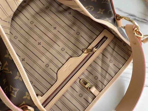 LV Delightful MM Monogram Canvas Natural For Women M40352 PA