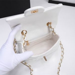 CN Classic Mini Flap Bag Golden Hardware White For Women 3 1115 18X12X6cm XMY 26E889B2 16 1486863