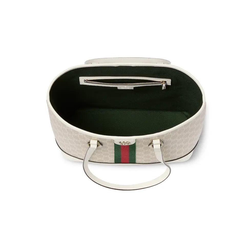 GG Ophidia Medium Canvas Tote Bag 836849 GG Ophidia Medium Canvas Tote Bag 836849