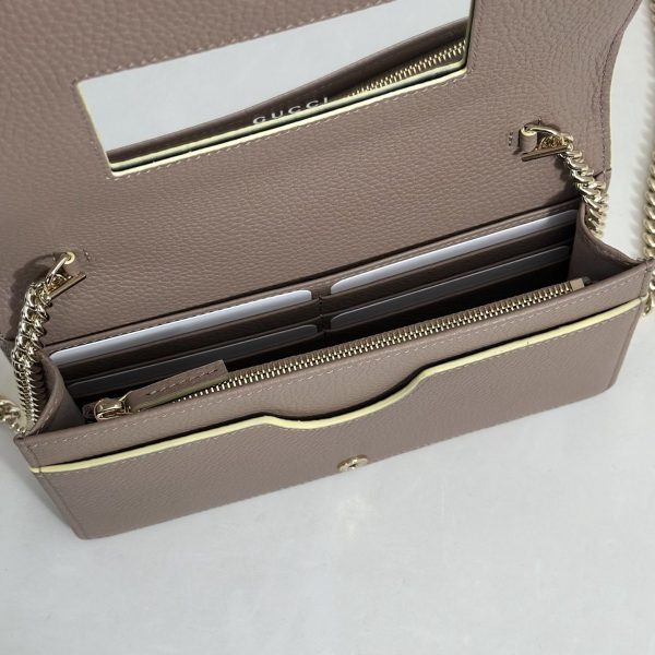GG Marmont Wallet On Chain 497985 QA